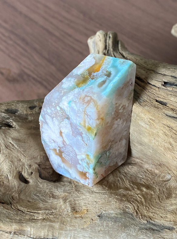 グリーンチェリーブロッサムアゲート 桜瑪瑙 天然色 天然石 フリー