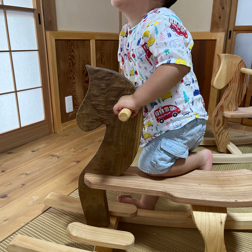 手作り木馬 おもちゃ・人形 みえ 通販 14655959｜Creema(クリーマ