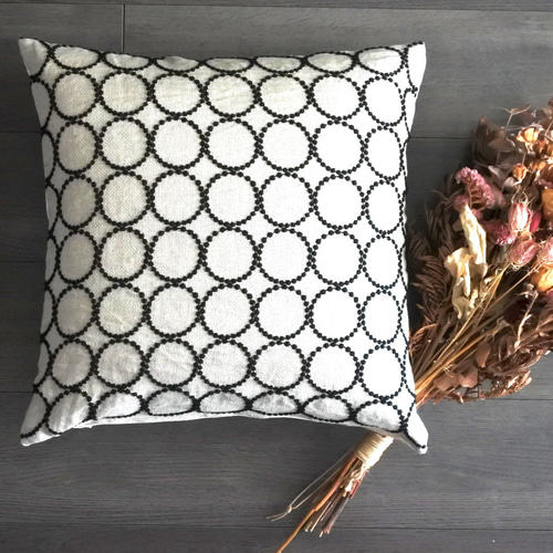 ∞ミナペルホネン∞タンバリン∞ライトベージュ∞オリジナルクッション