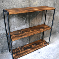 植物育成棚 ダクトレール付き 男前インテリア アイアンシェルフ 棚