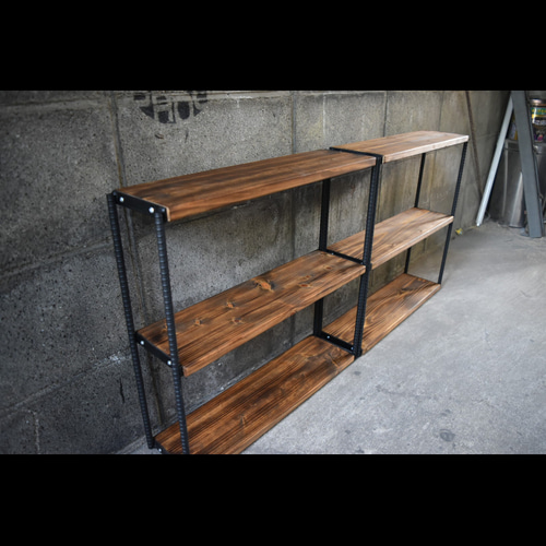 アイアンラック ×2台 アイアンシェルフ 植物 男前 インダストリアル