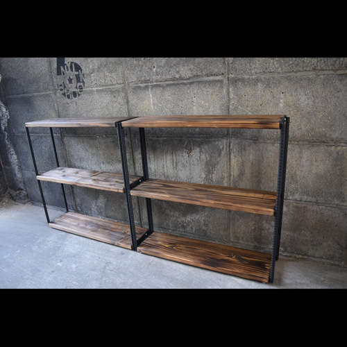 アイアンラック ×2台 アイアンシェルフ 植物 男前 インダストリアル