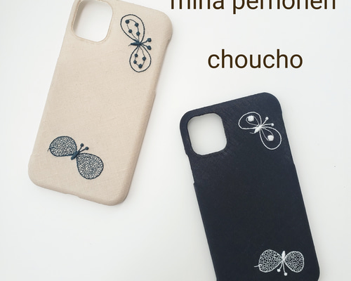 ミナペルホネン スマホケース アイフォンケース スマホカバー choucho