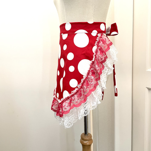 フラメンコエプロン ランダムドット その他ファッション雑貨 duende