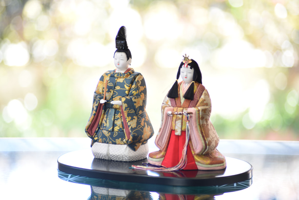 雛人形【陽光雛】小判台飾り ひな人形・雛飾り 有松人形工房 通販