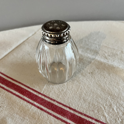 フランスの古い塩コショウ入れ CHRISTOFLE クリストフル ソルト