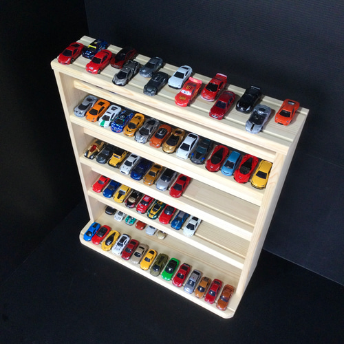 トミカ収納棚9段 140台収納 木製 おもちゃ・人形 大人の少年 通販