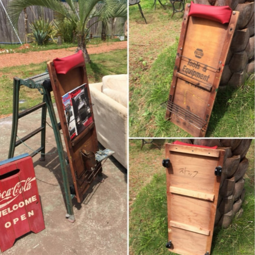 Oldアメリカンstyle インダストリアル マテリアル ブックスタンド