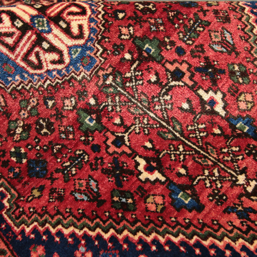 ペルシャ絨毯 ハマダン オールド手織り絨毯 部族絨毯 トライバルラグ