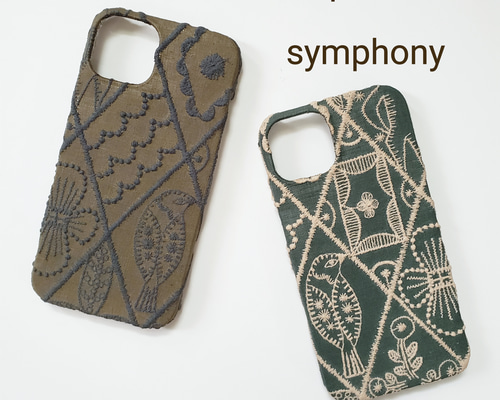 ミナペルホネン スマホケース アイフォンケース シンフォニー