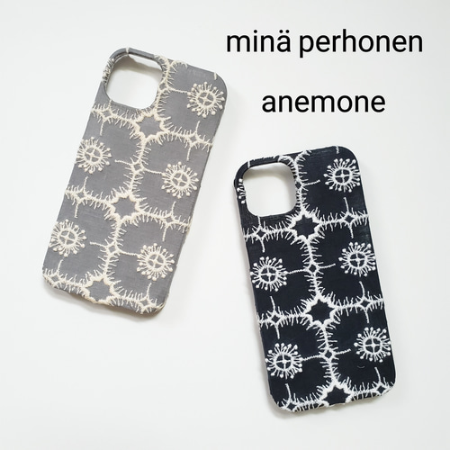 ミナペルホネン アネモネ スマホケース iPhoneケース アイフォンケース