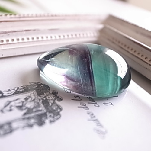 グリーンフローライト 内モンゴル産 ルース 天然石 天然石 宙と