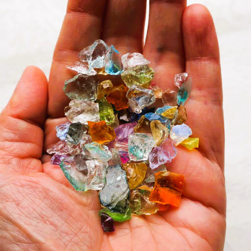 シエラネバダ産アンダラクリスタル】小さな原石・さざれ石25gパック