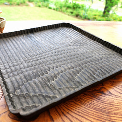 ご予約商品】入隅 我谷盆 栗 30×30×2.5cm ナチュラル お盆 トレイ 木地