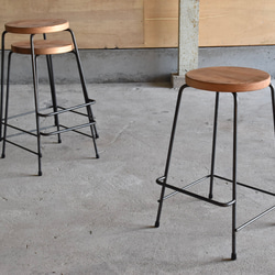 ◾️mixt model スタッキングハイスツール アイアン W370×D370×H600