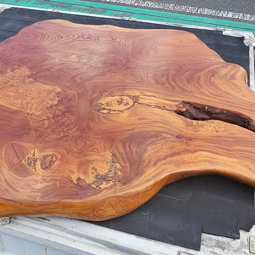 欅 一枚板 極厚 ダイニング テーブル 座卓 ダイニングテーブル