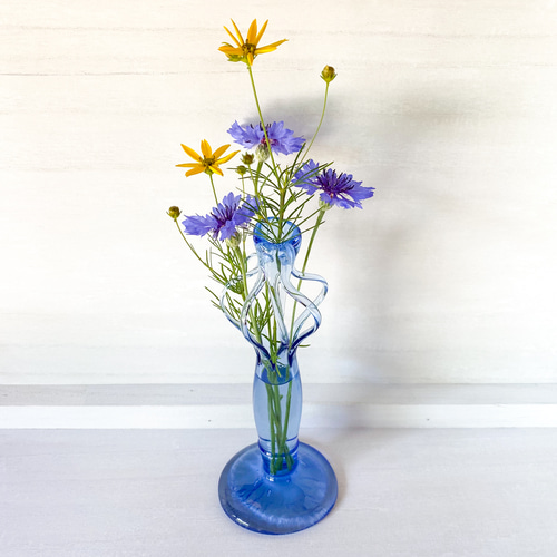 各色あり】おもしろい一輪挿し〈特許公開済み作品です〉 一輪挿し