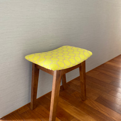 ミナペルホネン タンバリン dop イエロー スツール ハンドメイド