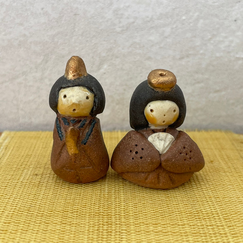 手作り器 とぼねるの「陶器のお雛様s1」 ひな人形・雛飾り 手づくり