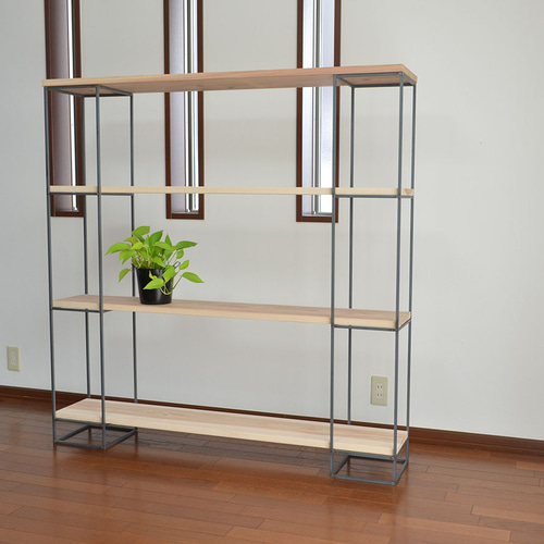 高さ140㎝ アイアンラック 植物棚 シューズラック 店舗展示棚 フラワー