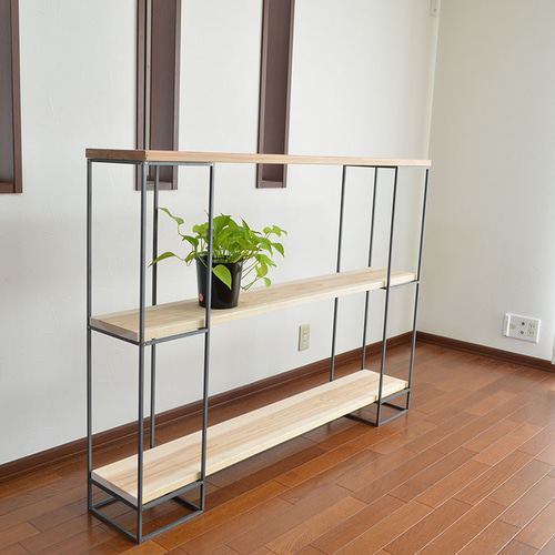 高さ100㎝ アイアンラック 植物棚 シューズラック 店舗展示棚 フラワー