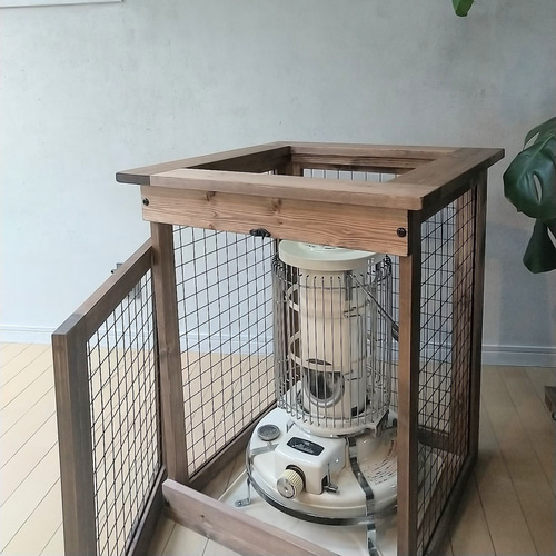 CORONA・トヨトミストーブ用アイアン&ウッドストーブガード その他家具