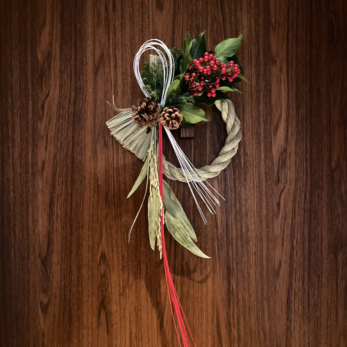 しめ縄リース02 しめ縄・しめ飾り cocoro+ 通販 18623708｜Creema