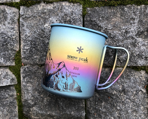 snowpeak 300ml/450ml チタン マグカップ スノーピーク アウトドア