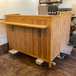 レジカウンター（L型） 棚・シェルフ・ラック Little Bamboo 通販