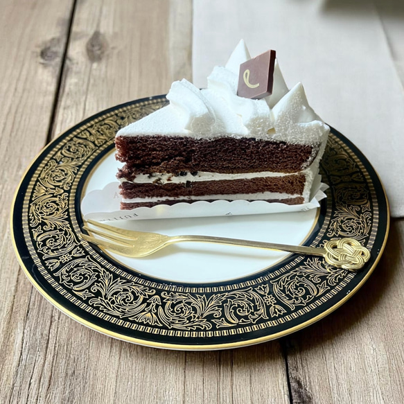 日本製 bone china mikasa 皿(大)1枚 ケーキ皿 大皿 antique art