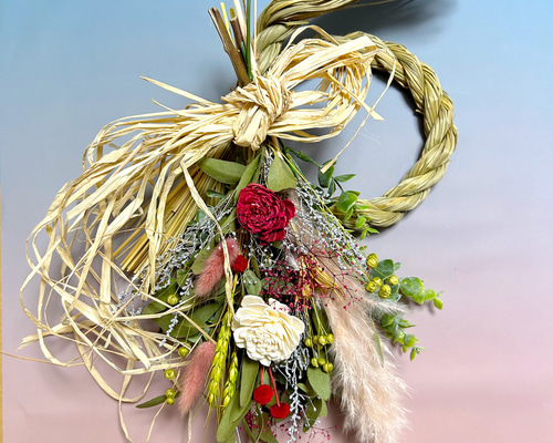 2025年早割り＊新作しめ縄飾り＊スワッグで飾れる2wayタイプ