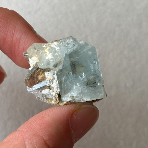 アクアマリン☆原石☆雲母＆母岩付き！！☆17.2g☆23mm その他