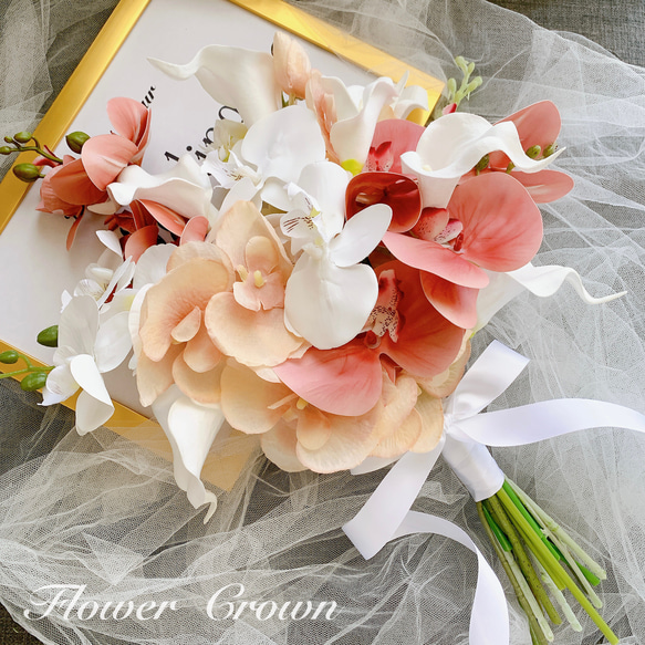 クラッチブーケ アーティフィシャルフラワーブーケ 結婚式