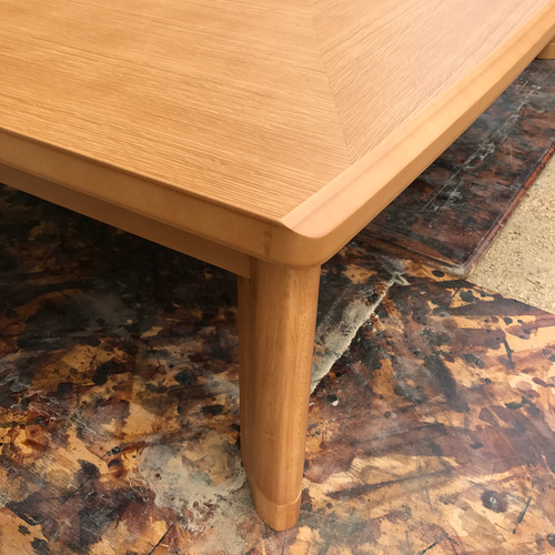 特大こたつテーブルナラ市松180日本製・ヒーター別売り こたつ