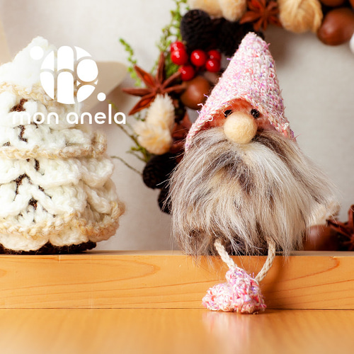 ☆きらきらXmas雑貨☆北欧の妖精トムテboots 置物 2体セット その他