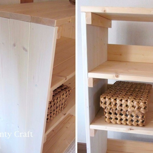 サイズオーダー可】【引取可能】3段収納棚 飾り棚 店舗什器 シェルフ