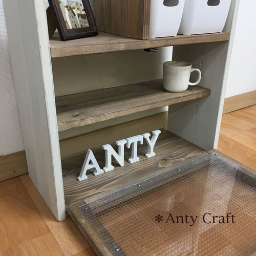 サイズオーダー可】【引取可能】扉付きキッチン収納（収納ケース大1個