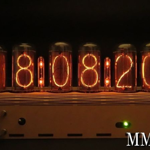 IN-18 GPS付 ニキシー管時計 Ver1.1 高精度RTC使用 掛け時計・置き時計