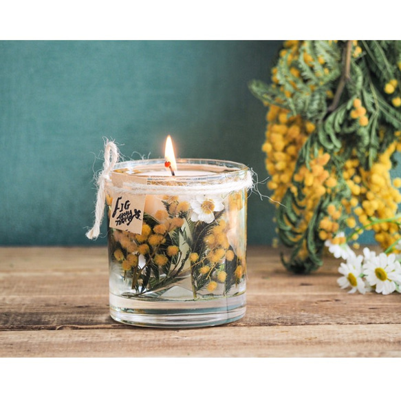 期間限定》ミモザキャンドル キャンドル・キャンドルホルダー fig 通販