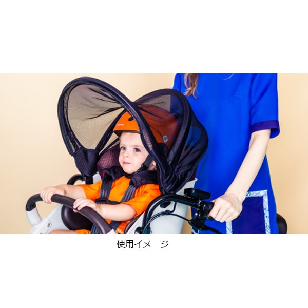 NAR169 日よけ＆レインカバー フロントチャイルドシート カバー