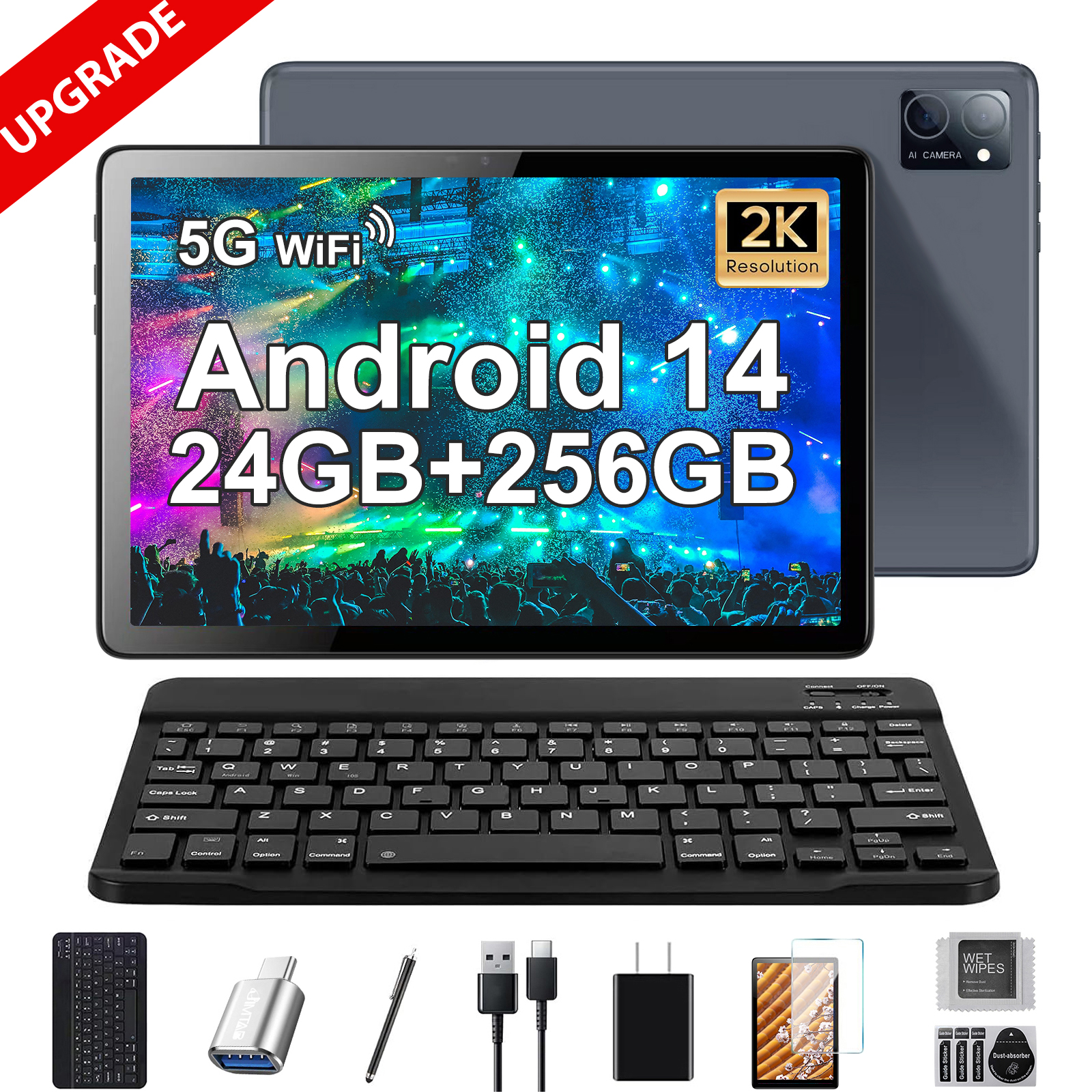 JIMTAB Android Tablets Octa Core 8 Threads High Performance 11