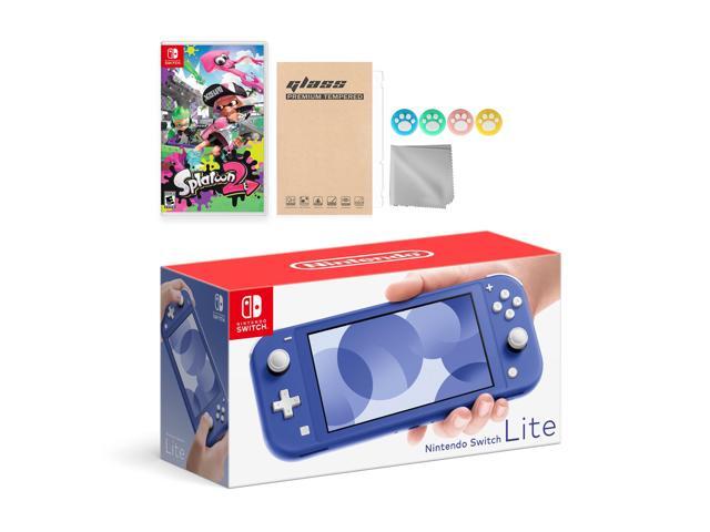 NeweggBusiness - Nintendo Switch Lite Blue with Splatoon 2 and