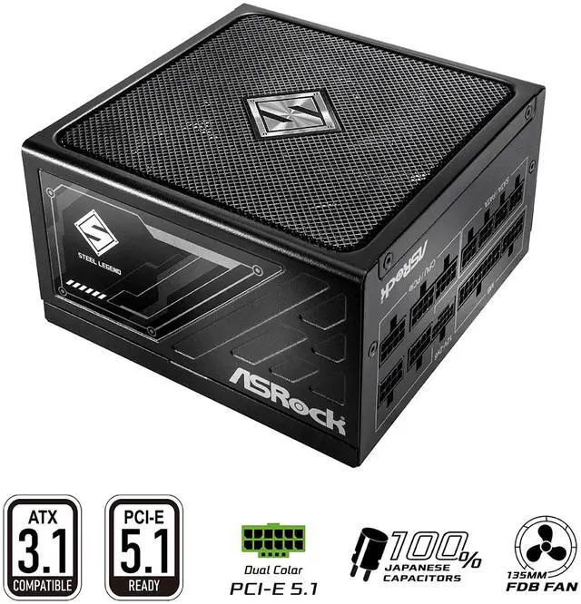 ASRock SL-850G 850W Power Supply - Newegg.com