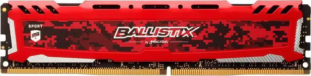 Ballistix Sport LT 8GB Single DDR4 2666 MT/s (PC4-21300) DR x8