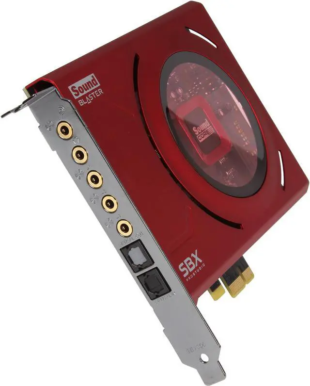 Creative Sound Blaster Z PCIe 116dB SNR Gaming Sound Card with 600
