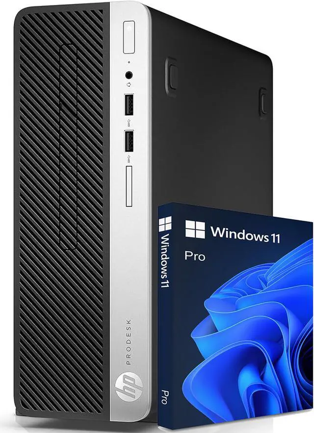 Refurbished: HP ProDesk 400 G5 SFF Business Desktop PC Computer