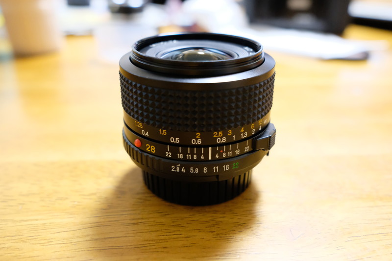 広角レンズが欲しくなったのでMINOLTA New MD 28mm F2.8を買ってきた