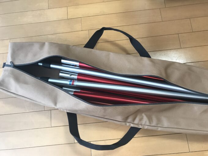 スノーピーク】ポールキャリングケースを購入！～ポールケースの終着駅