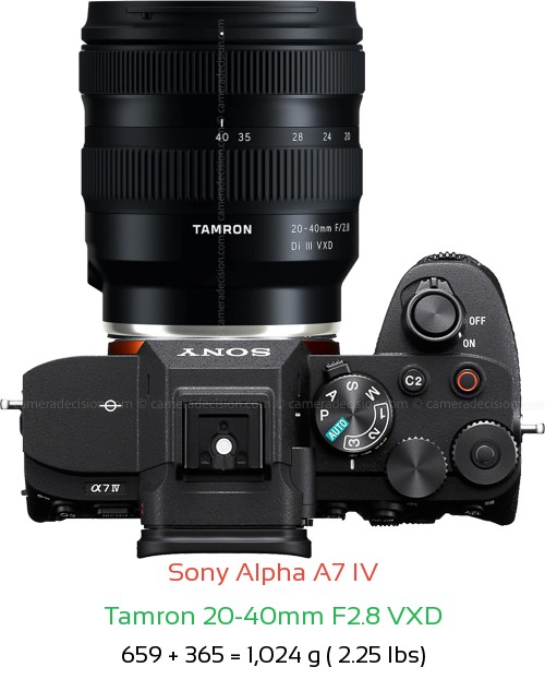 Sony A7 IV Camera and Tamron 20-40mm F2.8 VXD Lens
