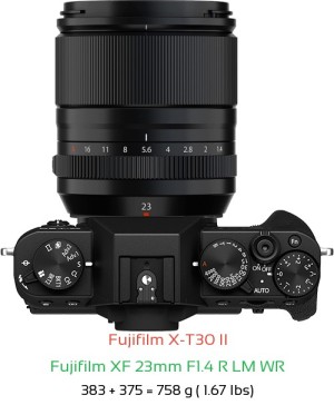 Fujifilm X-T30 II Camera and Fujifilm 18-55mm F2.8-4 R LM OIS Lens